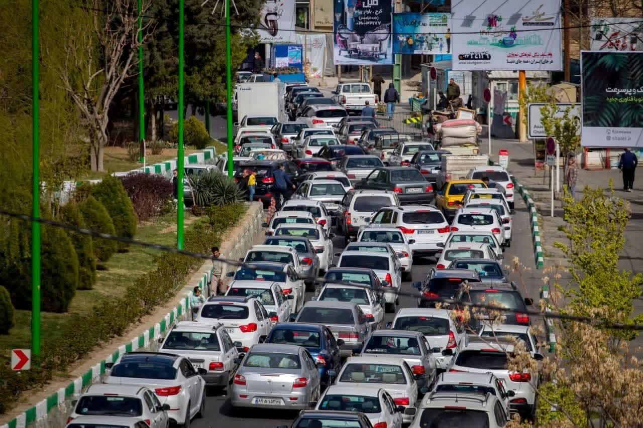 این محور شمالی ترافیک پرحجم دارد