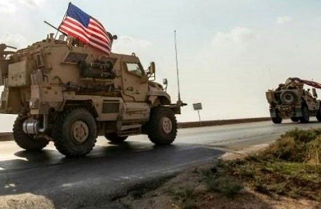 یک کاروان لجستیک آمریکا در عراق هدف قرار گرفت