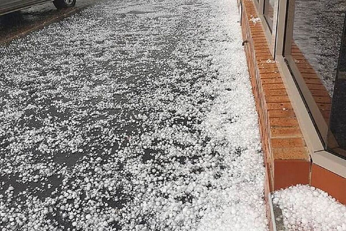 مردم این دو استان مراقب باشند/ تگرگ در راه است