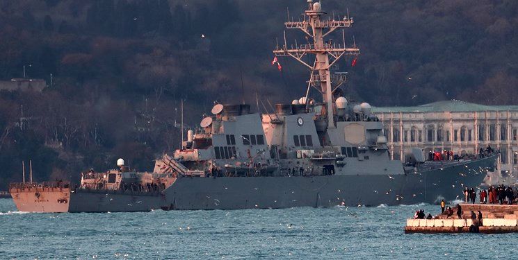 آمریکا اعزام ناو جنگی به دریای سیاه را بررسی می‌کند
