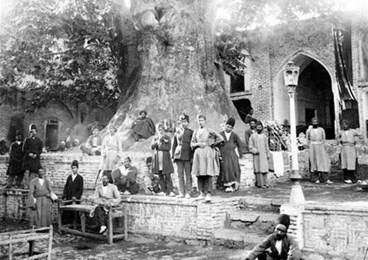 امامزاده صالح تهران در دوران قاجار+ عکس