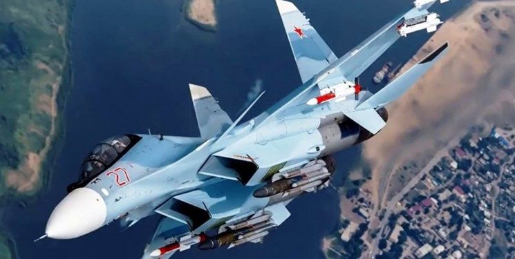 رزمایش هوایی روسیه بر فراز دریای سیاه