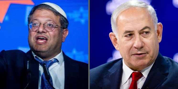 تلاش نتانیاهو برای لاپوشانی اختلاف با وزیر جنجالی اسرائیل!