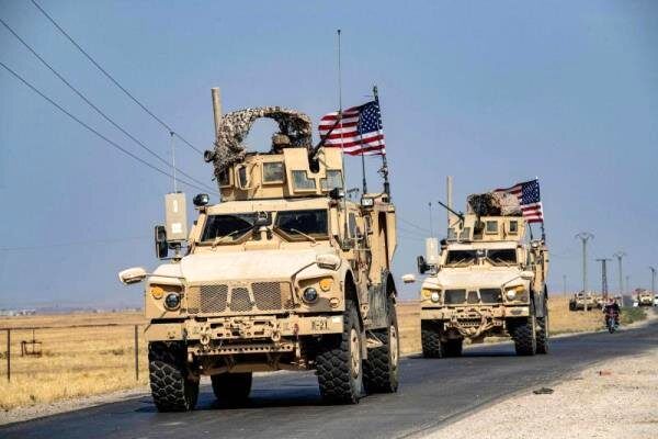 ورود کاروان لجستیک آمریکا از عراق به سوریه