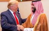 استقبال بن سلمان از ترامپ