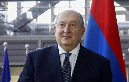 رئیس جمهوری ارمنستان: از مطبوعات در مورد شرایط خاتمه جنگ مطلع شدم
