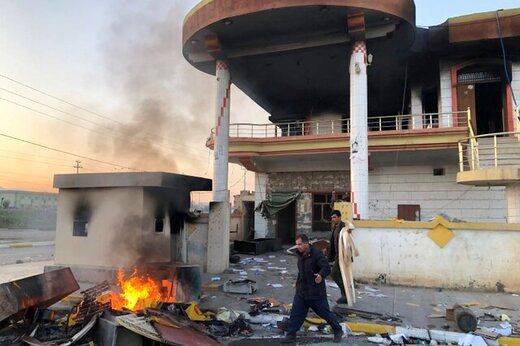 افزایش شمار کشته های اعتراضات در سلیمانیه عراق