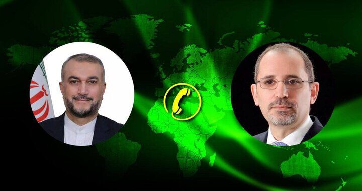موضوعات موردبحث در تماس تلفنی وزرای خارجه ایران و اردن