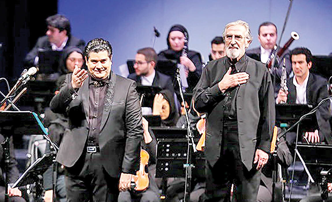 کنسرت سالار عقیلی با ارکستر ملی در تبریز