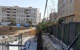 سقوط جرثقیل از یک ساختمان حادثه آفرید+ جزئیات