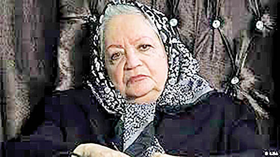 برپایی مراسم تشییع شهلا ریاحی 