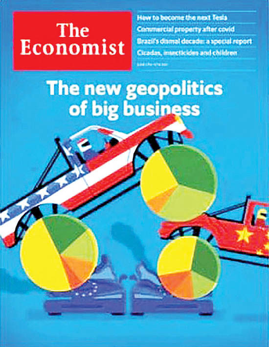 ژئوپلیتیک جدید کسب‌وکارهای جهانی؛ تسلط بی‌سابقه چین و آمریکا 
