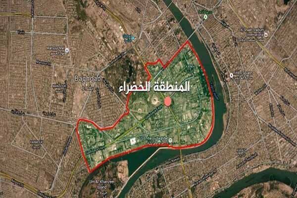 حملات راکتی در نزدیکی سفارت آمریکا در بغداد