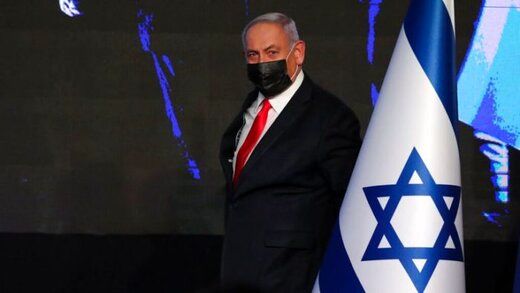 تصویری از چهره درهم و مضطرب بنیامین نتانیاهو