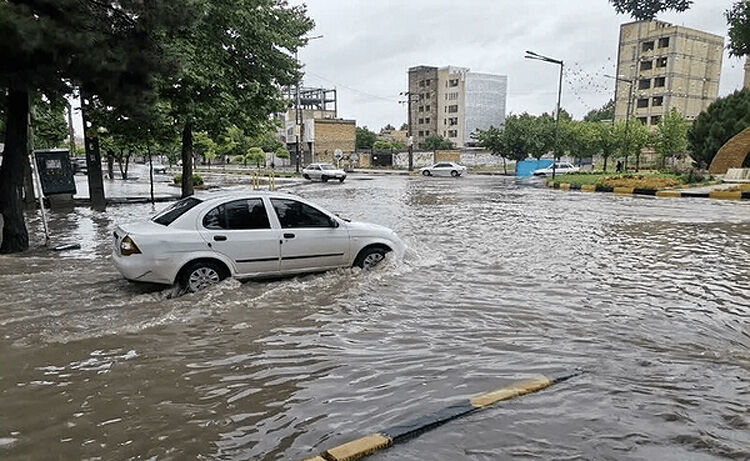 باران ۱۲ میلی‌متری، کرج را غافلگیر کرد