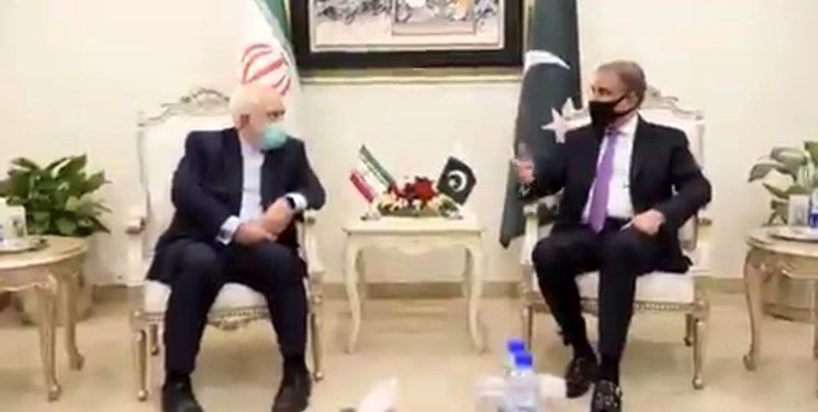 وزیر خارجه پاکستان در دیدار ظریف: اجازه اقدامات خصمانه علیه ایران را نخواهیم داد