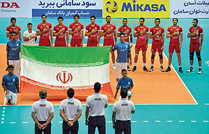 تیم ملی والیبال ایران امروز مقابل قزاق‌ها به میدان می‌رود