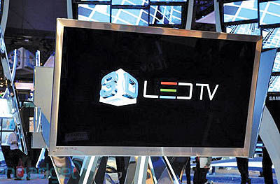 تلویزیون‌های سه بعدی مبتنی بر HD در اندازه‌های مختلف