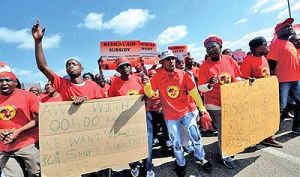 تدوام احتمالی اعتصاب در آفریقا