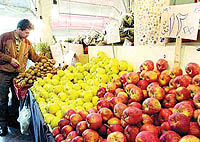 روزانه 500هزار شهروند از میادین میوه‌ و ‌تره‌بار خرید می‌کنند