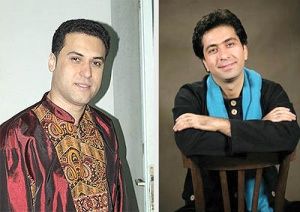 وحید تاج و محمد معتمدی  در ارکستر سازهای ملی