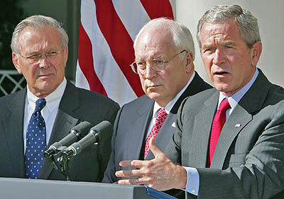 پیگرد قضایی بوش چنی و رامسفلد به اتهام شکنجه
