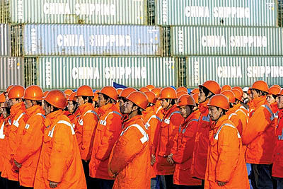 رشد واردات و صادرات چین