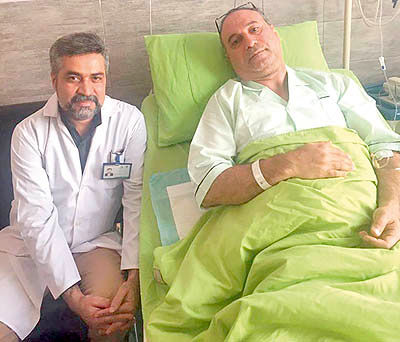 حمید فرخ‌نژاد در بیمارستان بستری شد