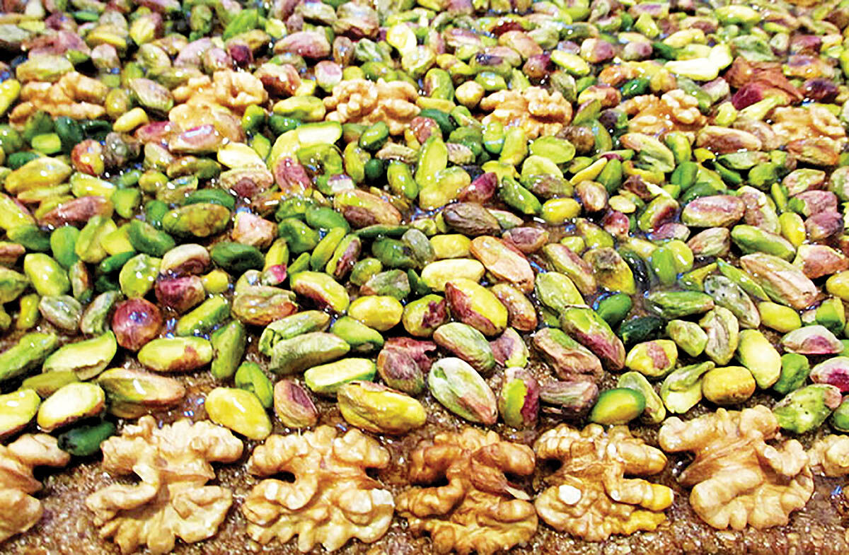 سهم ایران در تولید جهانی پسته و گردو