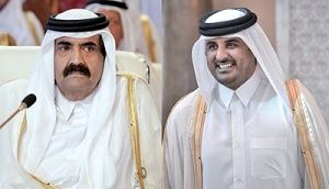 کناره‌گیری امیر قطر