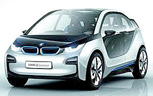 طراحی هیبریدی  BMW i3