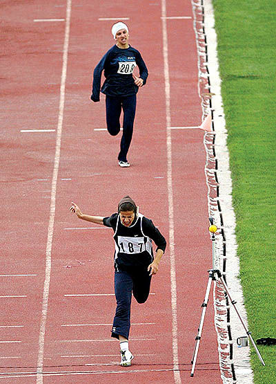 مریم طوسی رکورد 100 متر ایران را شکست