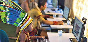 تب اینترنت در  بین کودکان برزیلی