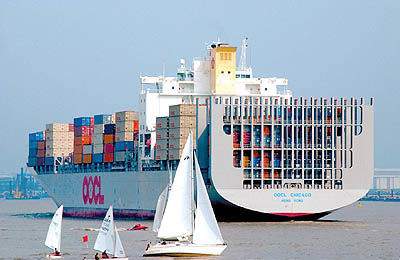 تاثیر رشد تجارت جهانی بر حمل‌ونقل دریایی