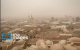 وزش باد شدید و نفوذ گرد و خاک در این نقطه از ایران