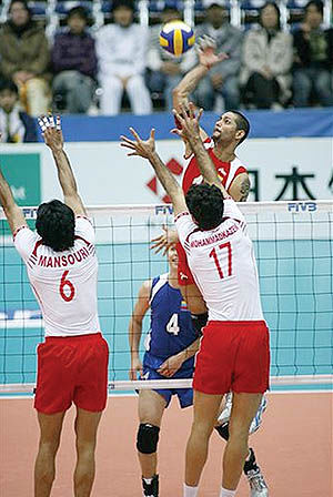 دومین شکست والیبال ایران
