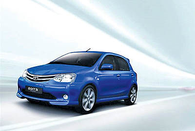 عرضه  etios به بازار هند