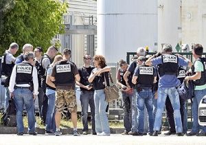 حمله به کارخانه آمریکایی در فرانسه