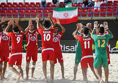ساحلی بازان ایران قهرمان آسیا شدند