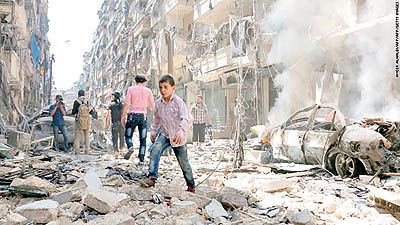 کلاف پیچیده حلب