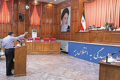 محاکمه معاون سابق استاندار تهران در دادگاه بیمه