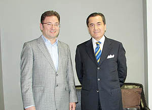 سفیر اسپانیا و مدیرعامل بیمه رازی  با یکدیگر ملاقات کردند