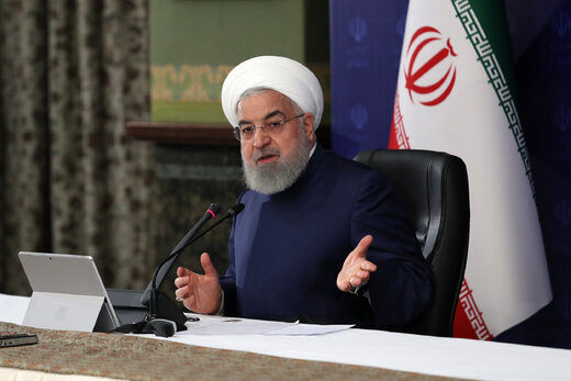 روحانی: تخطی از قطعنامه ۲۲۳۱ را نمی‌پذیریم/ راه عاقلانه بازگشت آمریکا به برجام است/ حاکمان امروز آمریکا عقل ندارند