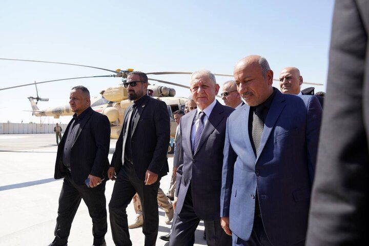 سفر رئیس جمهور عراق به شهر کربلا
