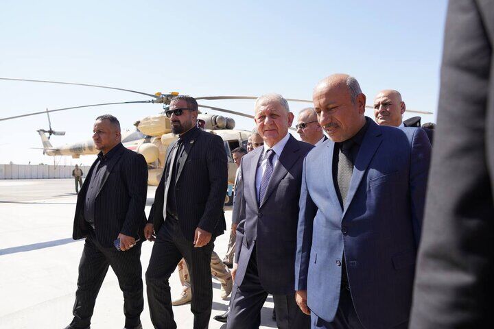 سفر رئیس جمهور عراق به شهر کربلا
