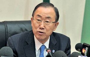 بان کی مون: هدف از برگزاری ژنو2 تشکیل دولت انتقالی است