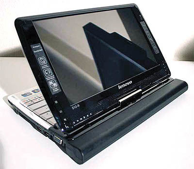 مینی لپ‌تاپ لنوو با صفحه گردان