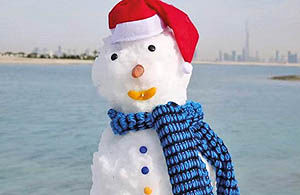 تولید برف در دبی به کمک فناوری‏های پیشرفته