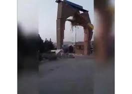 اظهارات عجیب طالبان درباره تخریب دروازه تاریخی غزنی: استاندارد نبود!+ فیلم