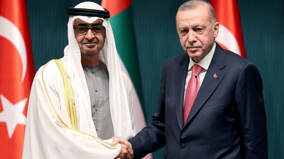 توافق جدید ترکیه و امارات برای گسترش روابط تجاری